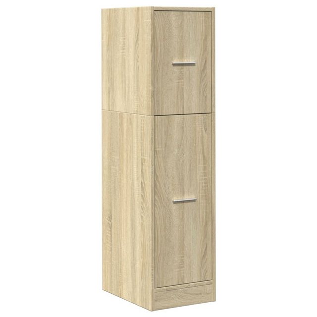 vidaXL Fächerschrank Apothekerschrank Sonoma-Eiche 30x41x118 cm Holzwerksto günstig online kaufen