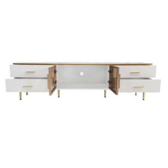 WISHDOR TV-Schrank TV Schrank Fernsehschrank TV-Lowboard Sideboard Beistell günstig online kaufen