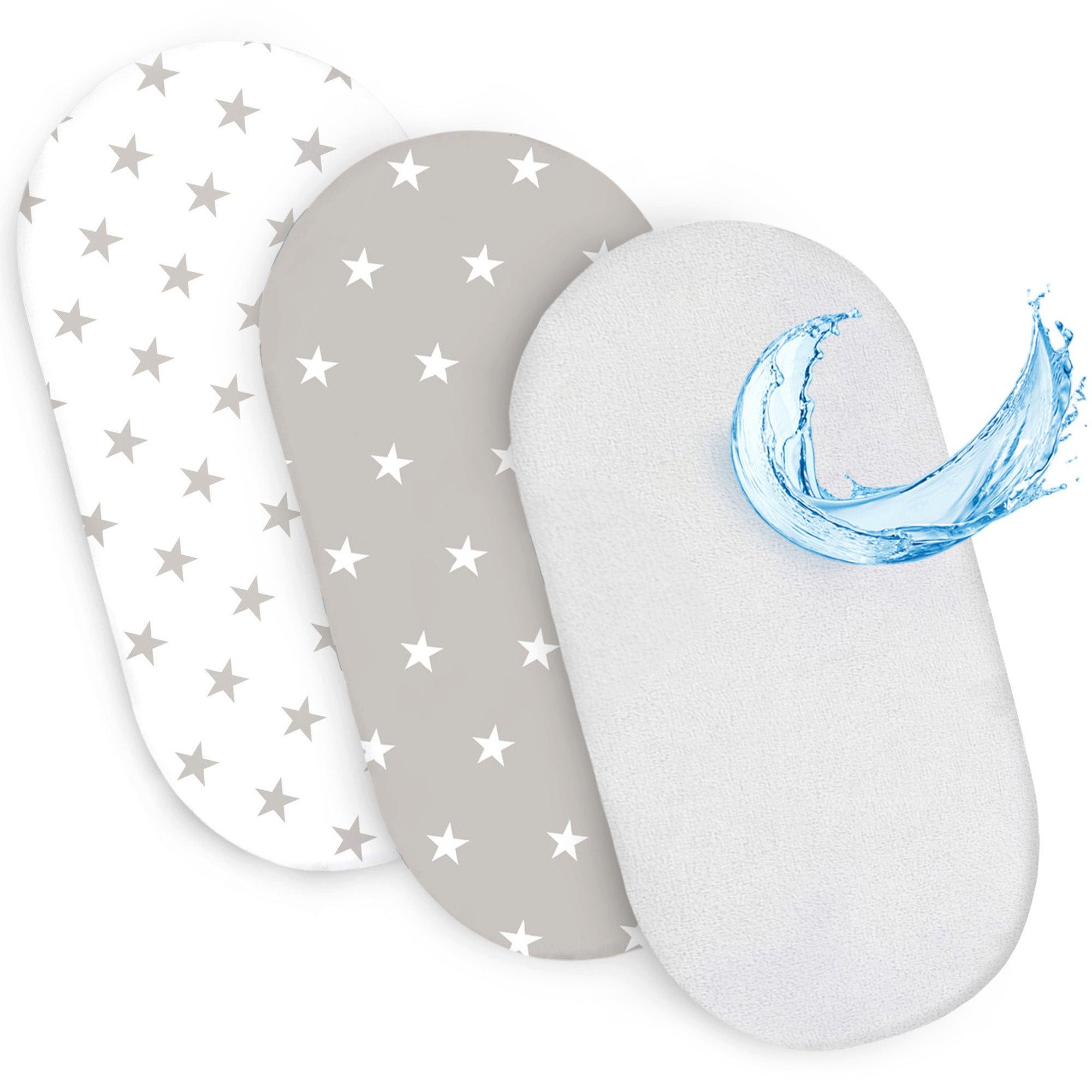 Totsy Baby Spannbettlaken Spannbettlaken Kinderwagen Stubenwagen günstig online kaufen