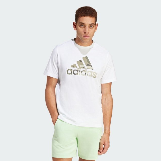 adidas Sportswear T-Shirt CAMO BADGE OF SPORT GRAPHIC T-SHIRT günstig online kaufen