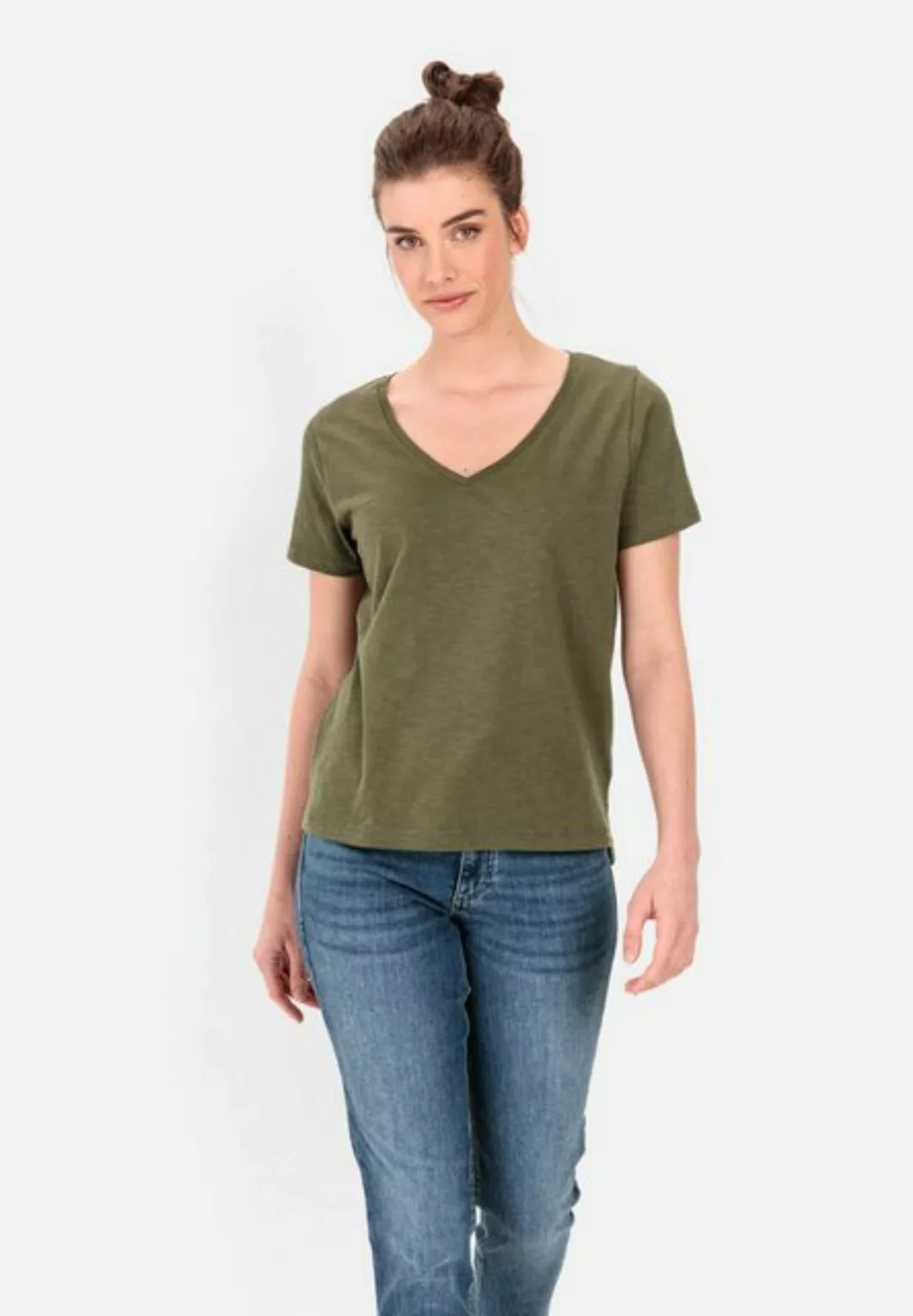 camel active T-Shirt aus Organic Cotton günstig online kaufen