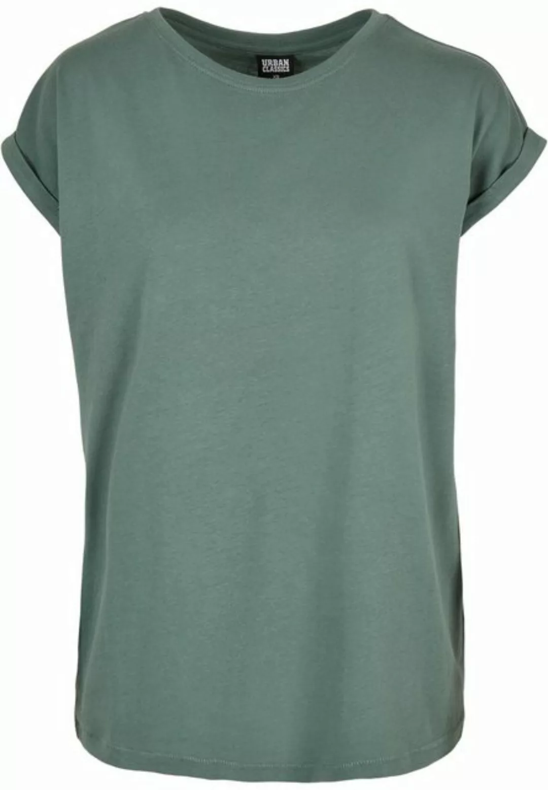 URBAN CLASSICS Kurzarmshirt Urban Classics Damen Ladies Extended Shoulder T günstig online kaufen