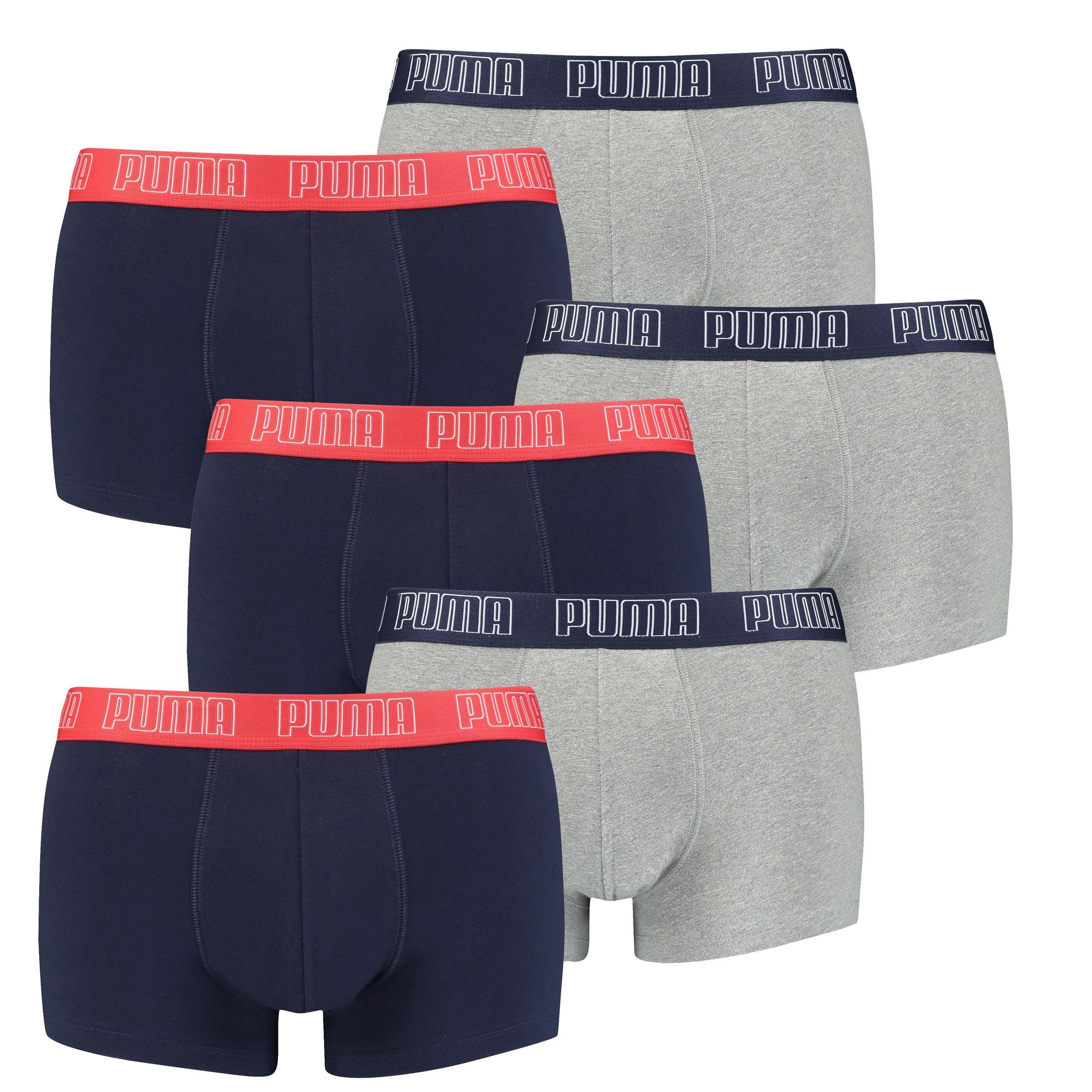 PUMA Boxershorts PUMA BASIC TRUNK 4P günstig online kaufen