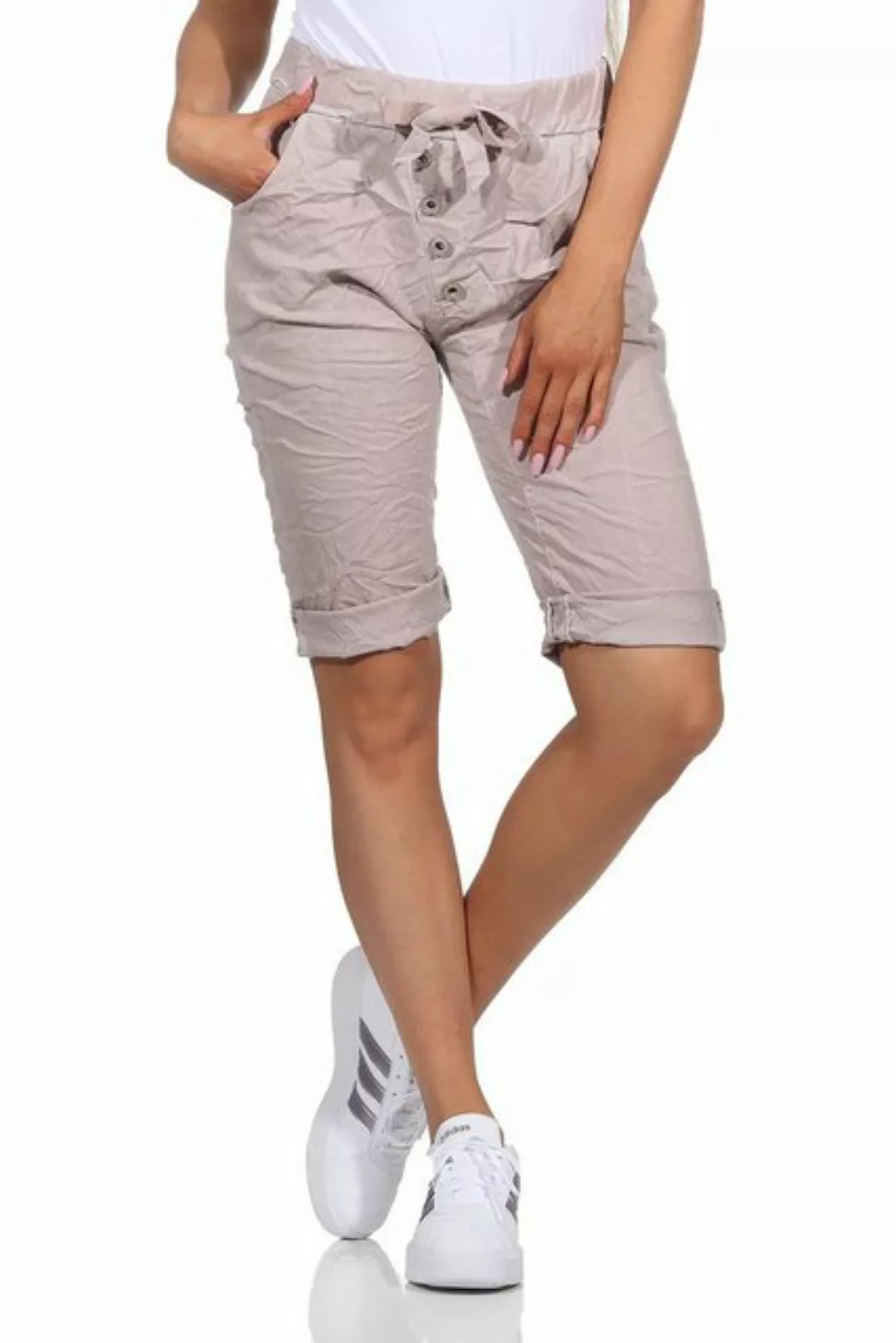 CLEO STYLE Bermudas Damen Bermuda 20828 34-38 Rosa günstig online kaufen