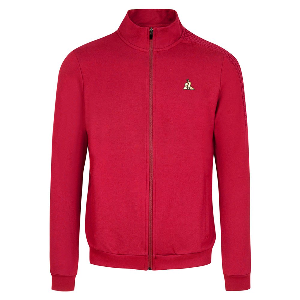 Le Coq Sportif D´or Nº1 Sweatshirt Mit Durchgehendem Reißverschluss M Rouge günstig online kaufen