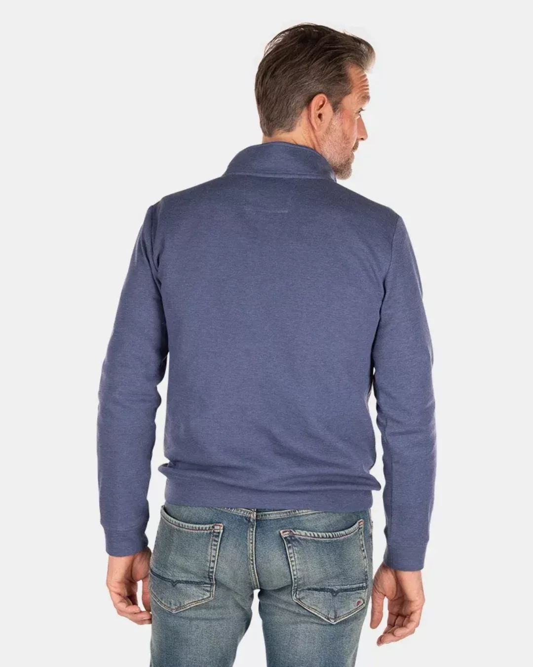 NZA Half Zip Pullover Mirror Tarn Navy - Größe L günstig online kaufen