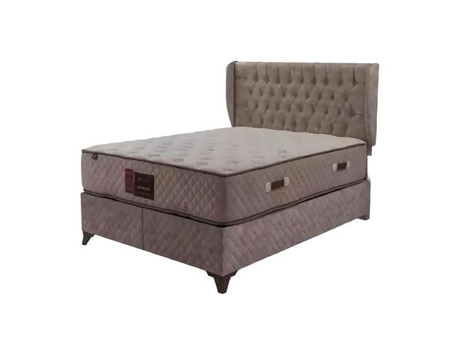 Xlmoebel Bett Chesterfield Schlafzimmerbett mit Textilbezug und Matratze (2 günstig online kaufen