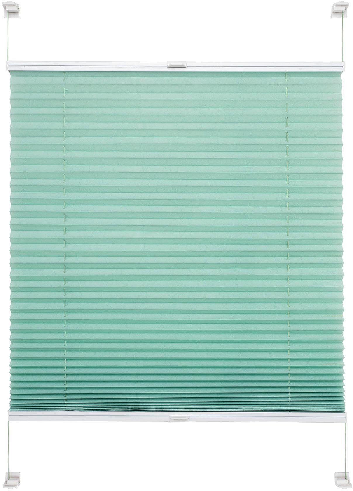 Liedeco Plissee Pastell, Lichtschutz, ohne Bohren, günstig online kaufen