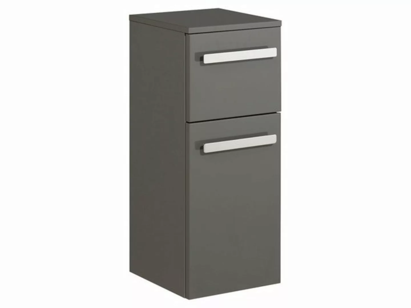 Pelipal Bad-Hochschrank Serie 4005 Quarzgrau Hochglanz 30 cm günstig online kaufen