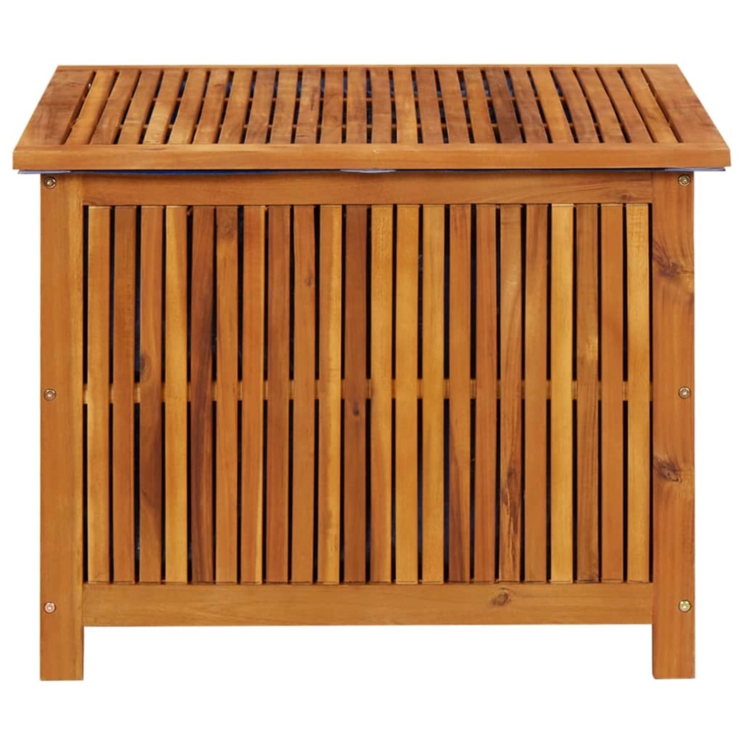 Garten-aufbewahrungsbox 75x75x58 Cm Massivholz Akazie günstig online kaufen