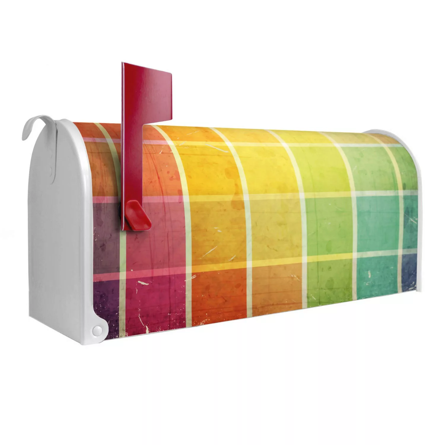 Banjado Amerikanischer Briefkasten Weiß 48x22x16cm US Mailbox Letterbox Pos günstig online kaufen