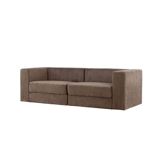 ebuy24 Sofa Lumi Sofa 3-Sitzer braun. günstig online kaufen