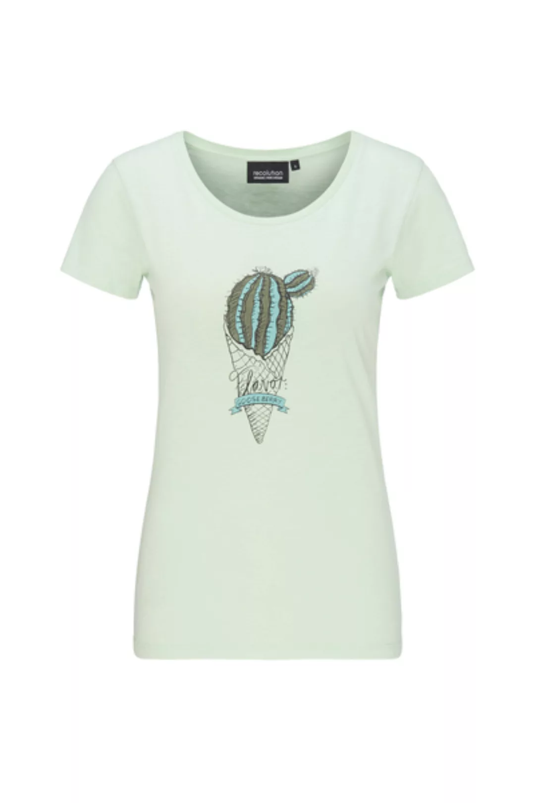Basic T-shirt #Cactusice Mint günstig online kaufen