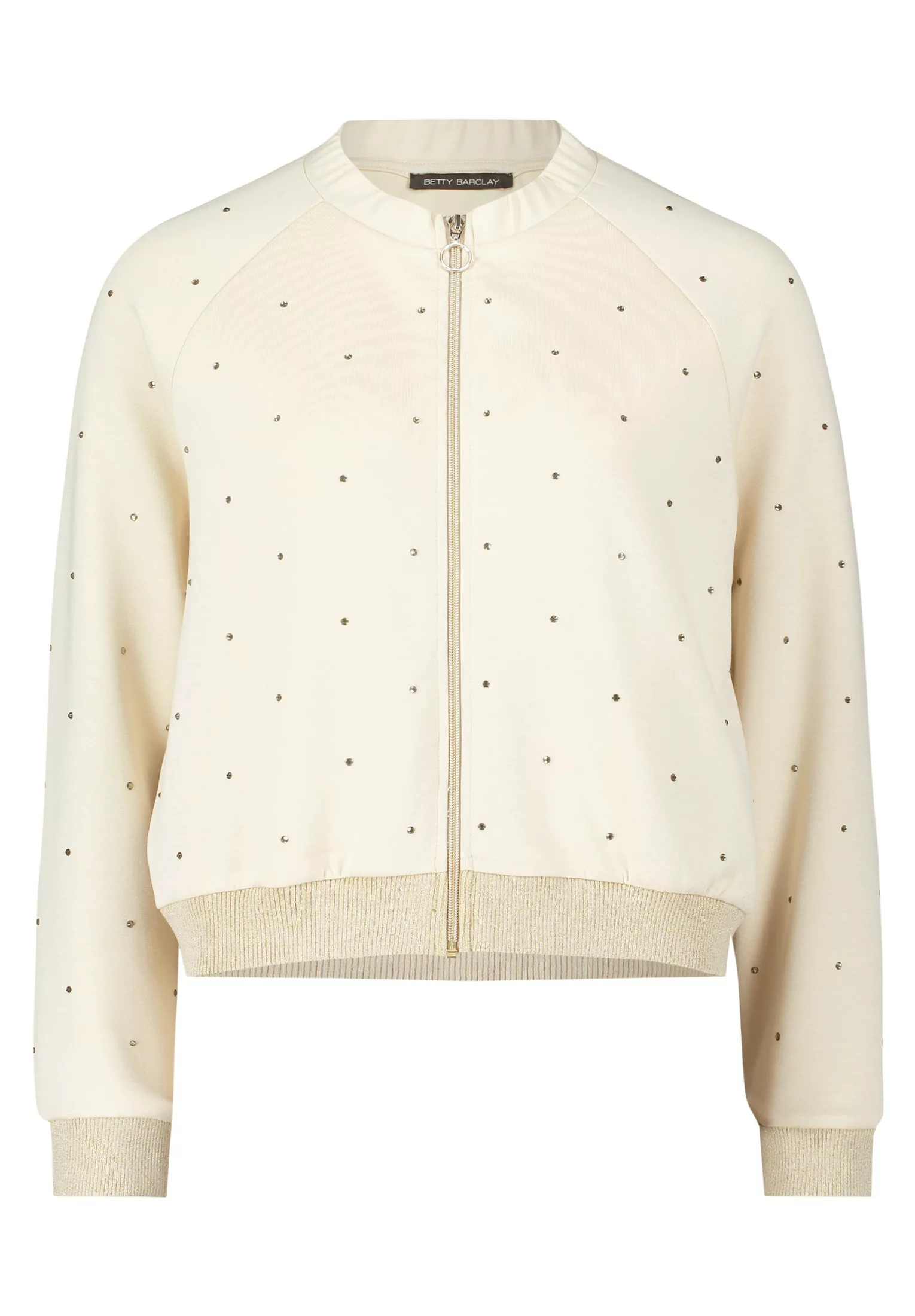 Betty Barclay Sweatjacke "Betty Barclay Casual-Jacke langarm", Strass günstig online kaufen