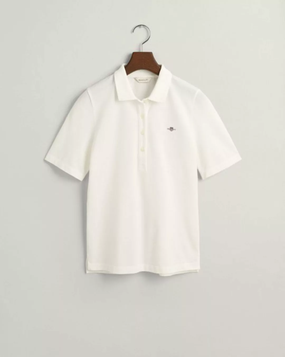 Gant Poloshirt "SLIM SHIELD KA PIQUE POLO", mit grafischer Logostickerei au günstig online kaufen