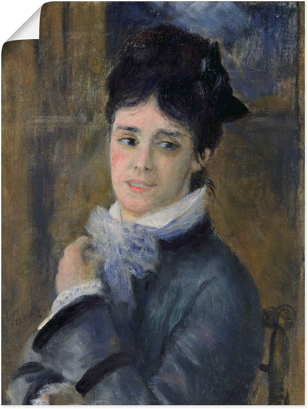 Artland Kunstdruck "Bildnis der Madame Claude Monet. 1872", Frau, (1 St.), günstig online kaufen