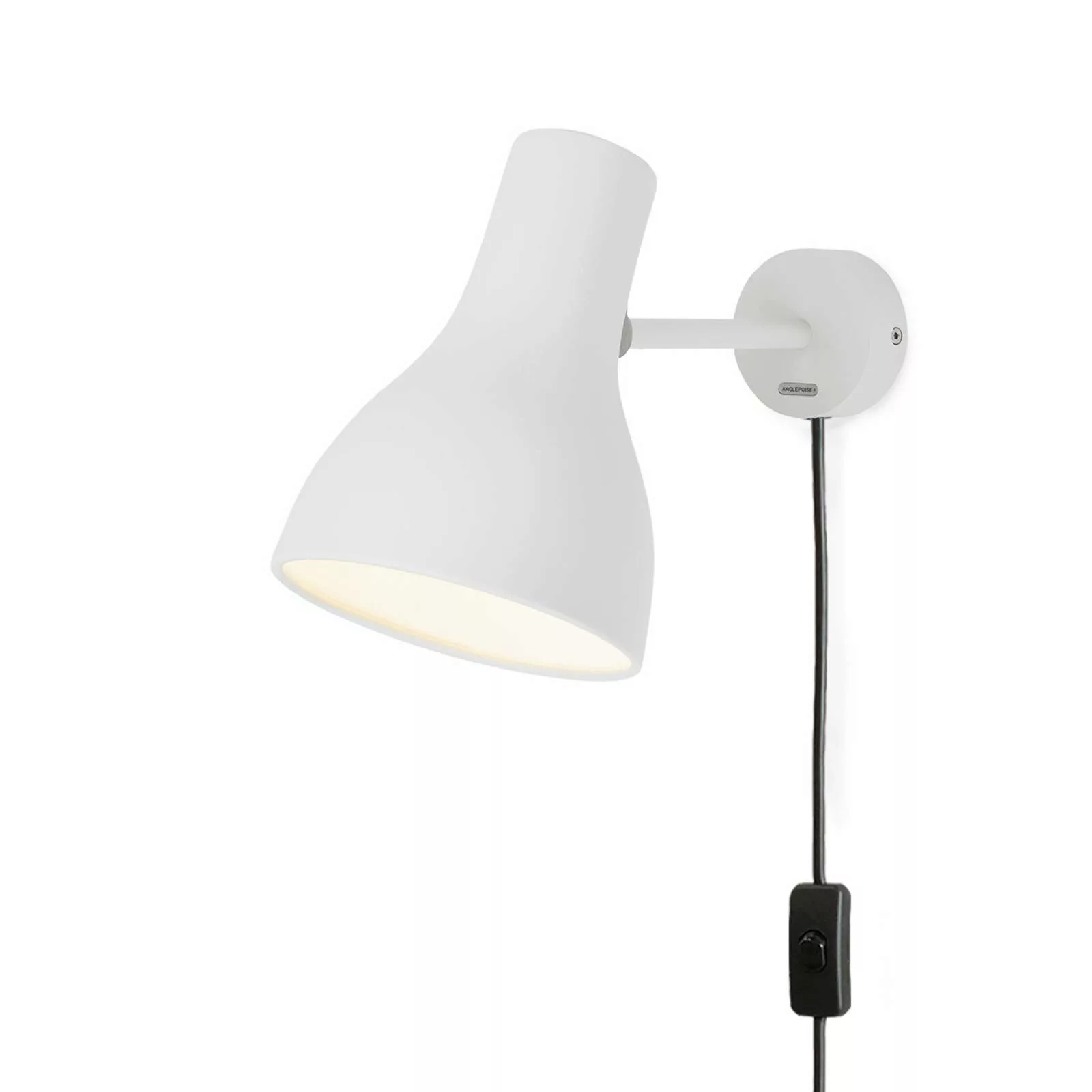 Anglepoise Type 75 Wandleuchte mit Stecker weiß günstig online kaufen