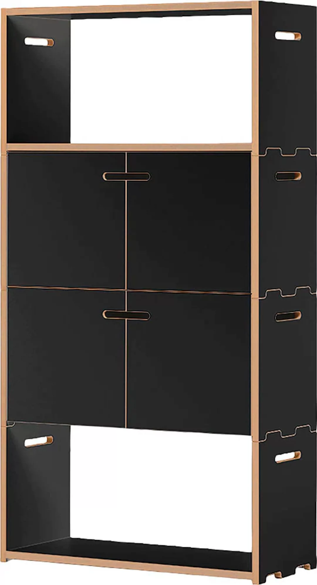 Tojo Mehrzweckregal "hochstapler 2x2-Set", in zwei Farben, Breite/Höhe: 76/ günstig online kaufen