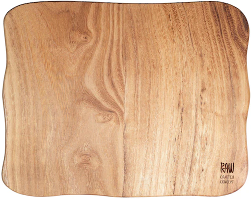 aida RAW Schneidebrett »RAW Teak«, organische Form, jedes Stückein Unikat günstig online kaufen