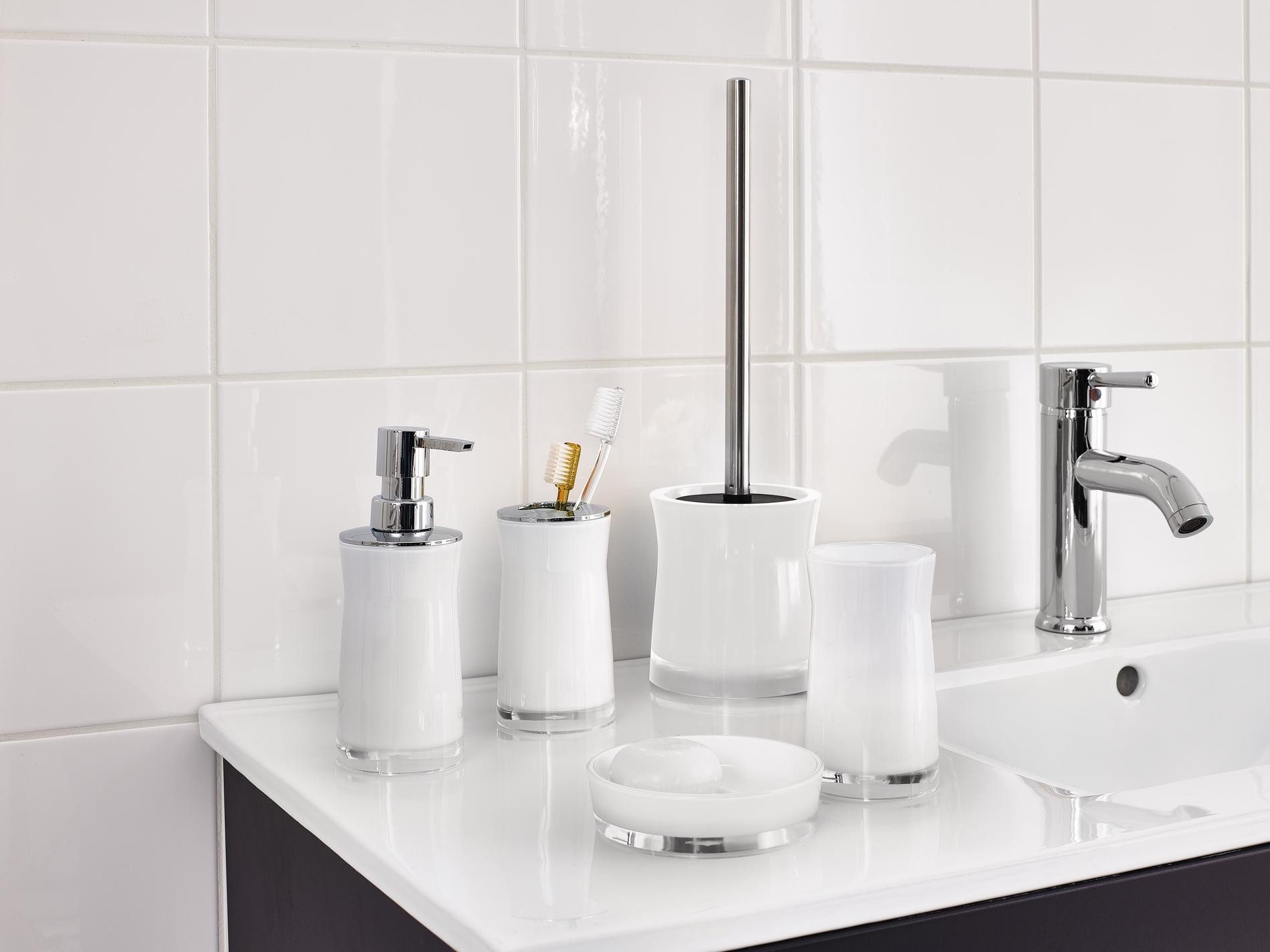 Ridder Badaccessoire-Set WC-Bürste Disco transparent günstig online kaufen