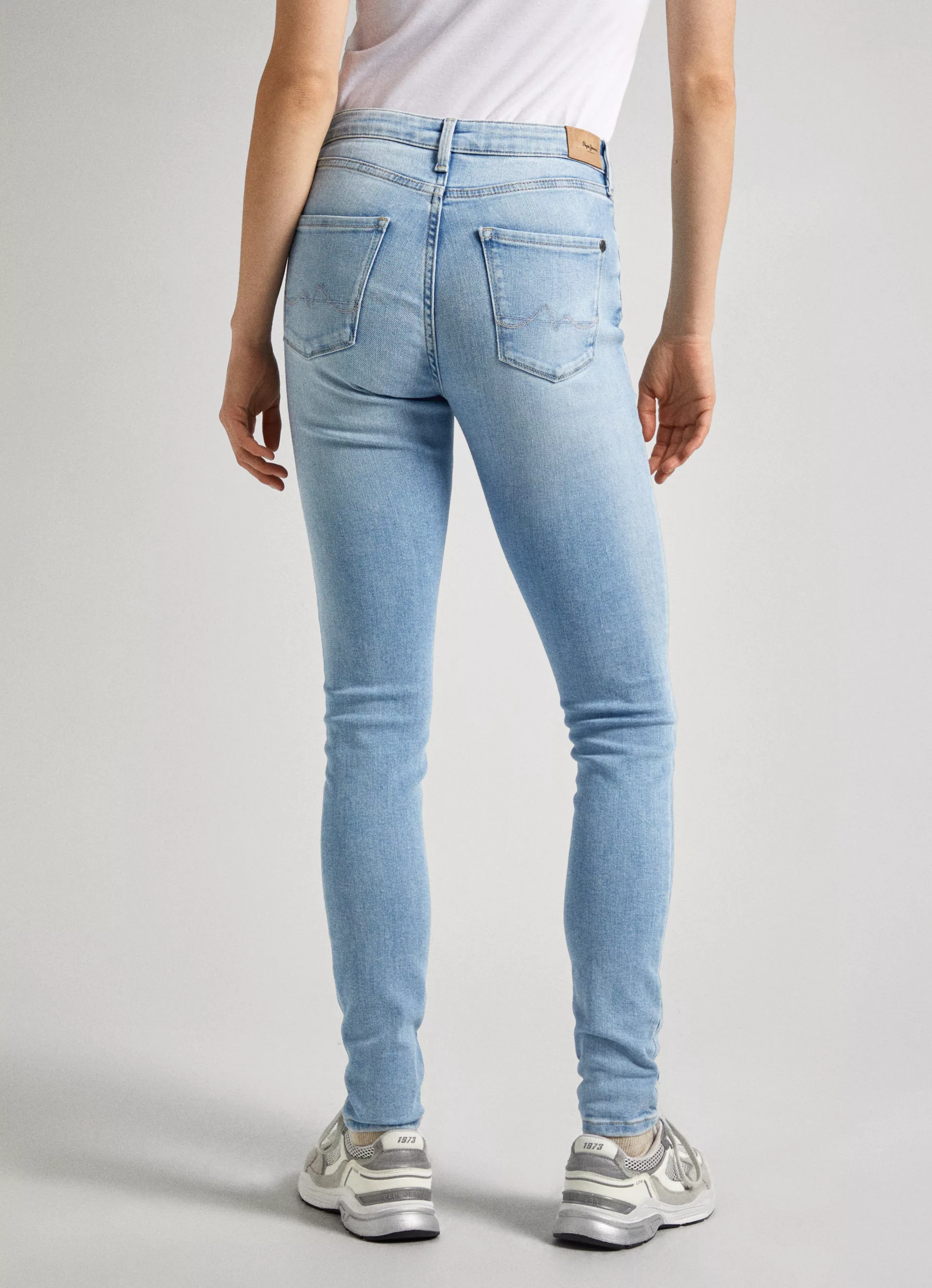 Pepe Jeans Skinny-fit-Jeans in Used-Optik günstig online kaufen