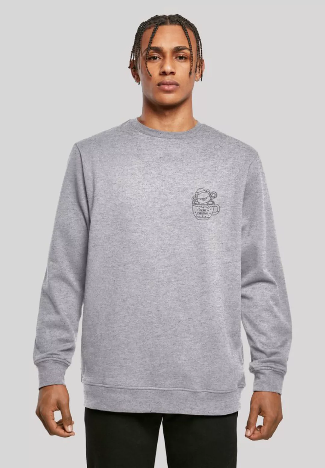 F4NT4STIC Kapuzenpullover Weihnachtstasse Print günstig online kaufen