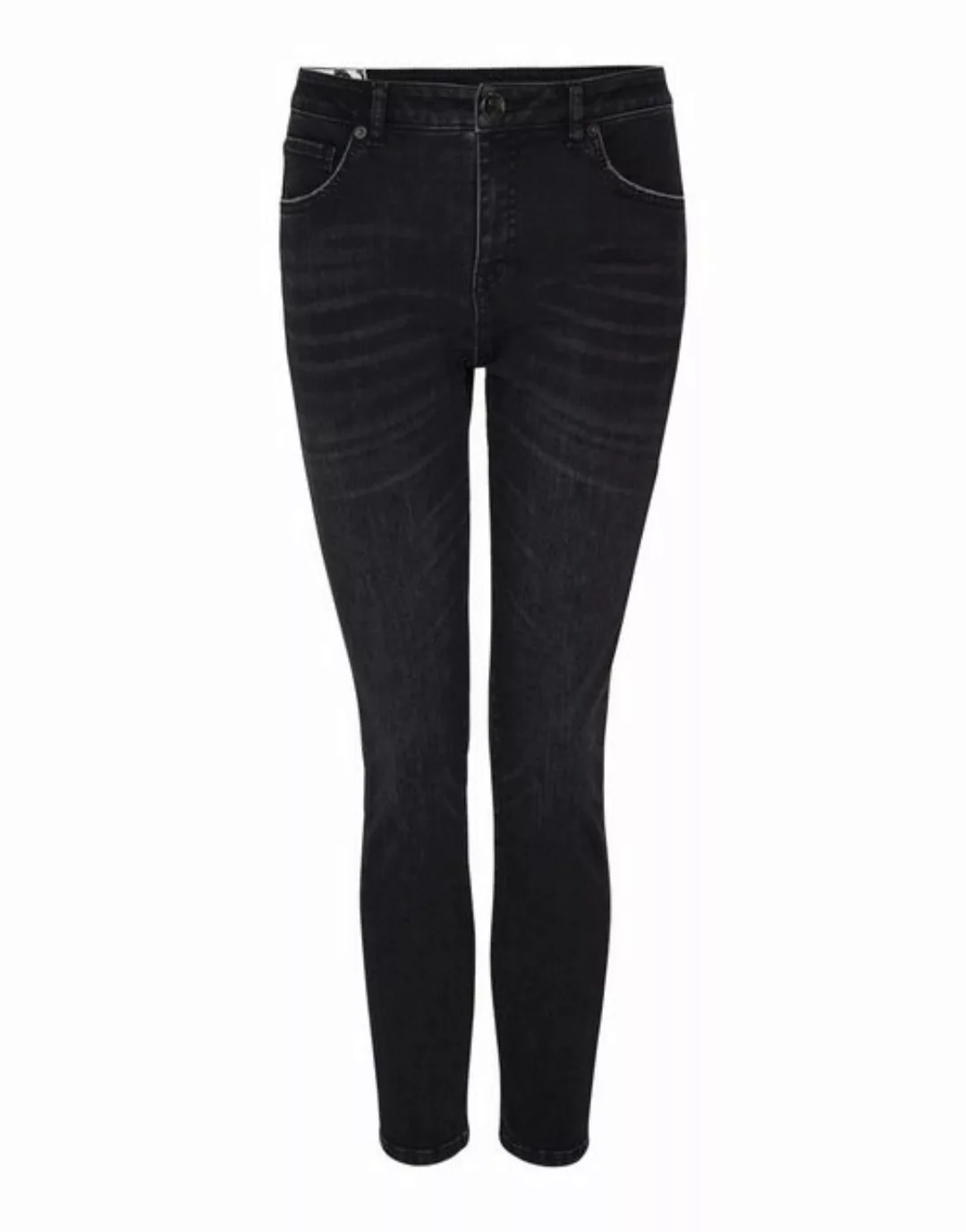 OPUS Slim-fit-Jeans Evita figurbetonte Passform Denim Das Model ist 176 cm günstig online kaufen