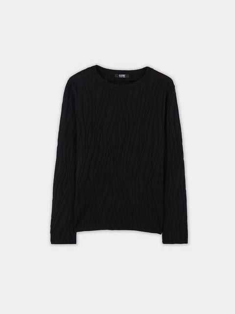 GOBI Cashmere Rundhalspullover Pullover mit Silberfäden aus Kaschmir-Seide günstig online kaufen