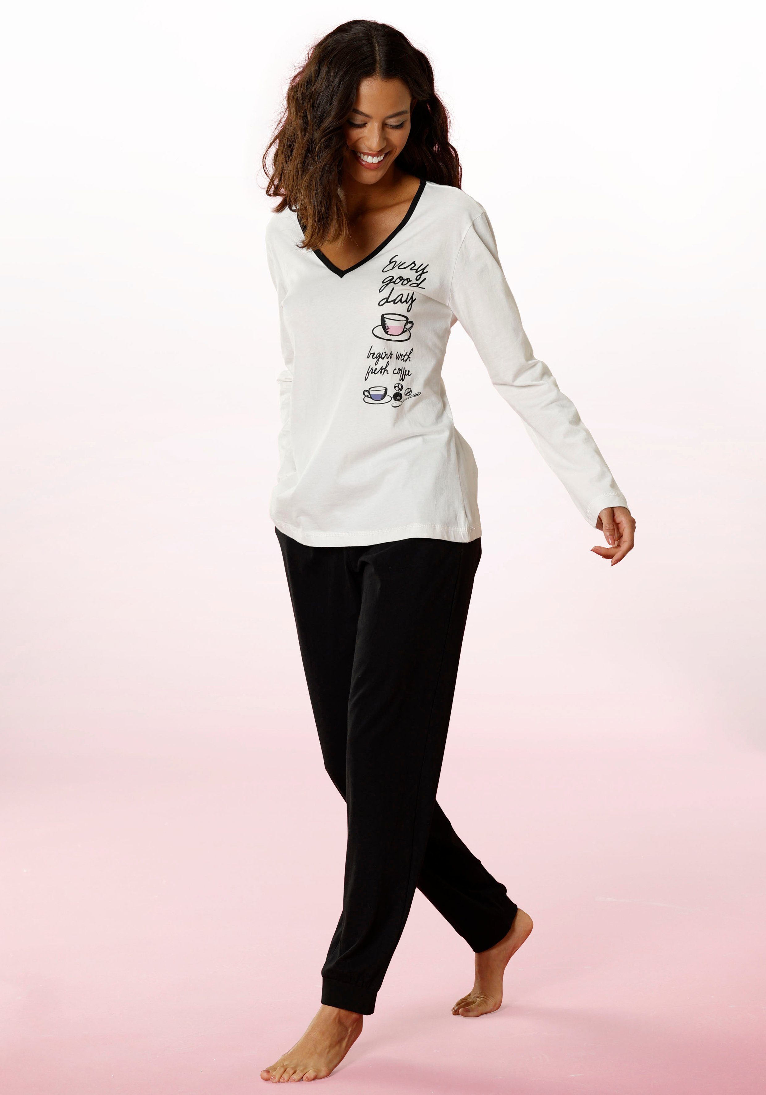 Vivance Dreams Pyjama, (2 tlg.) günstig online kaufen