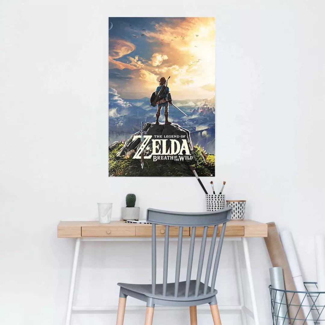 Reinders Poster "The Legend Of Zelda - breath of the wild" günstig online kaufen
