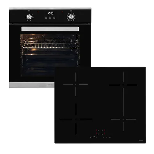 exquisit Backofen-Set »BAKOIN76600H inox«, Kühlventilator günstig online kaufen