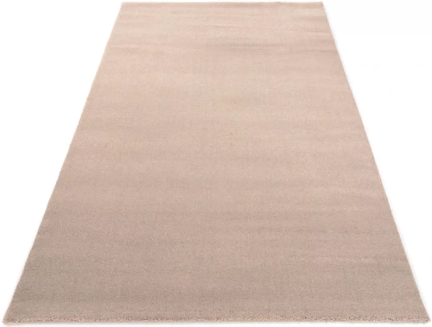 Kurzflorteppich - beige - Synthethische Fasern - 120 cm - Teppiche > Wohnte günstig online kaufen