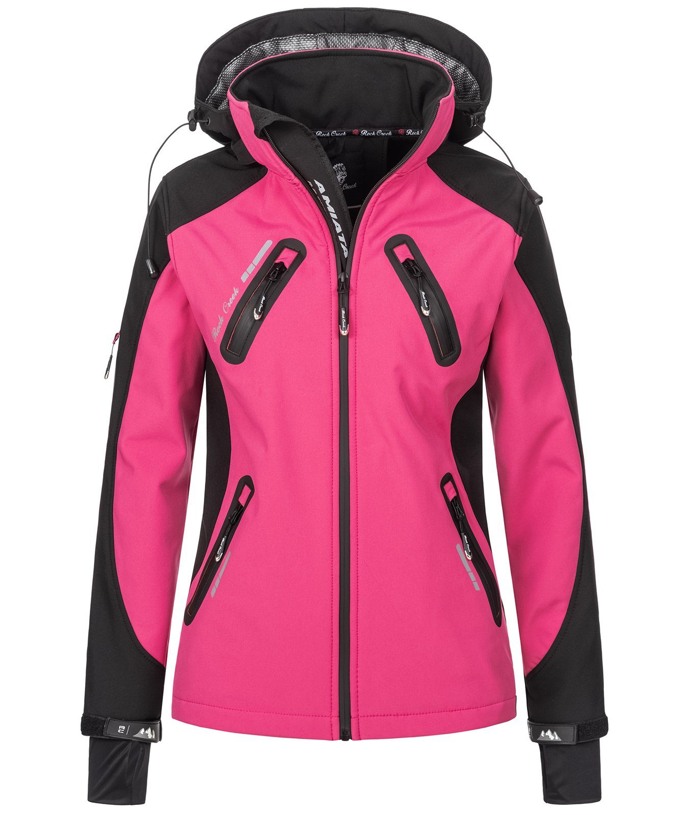 Rock Creek Softshelljacke Damen Softshelljacke Wanderjacke günstig online kaufen