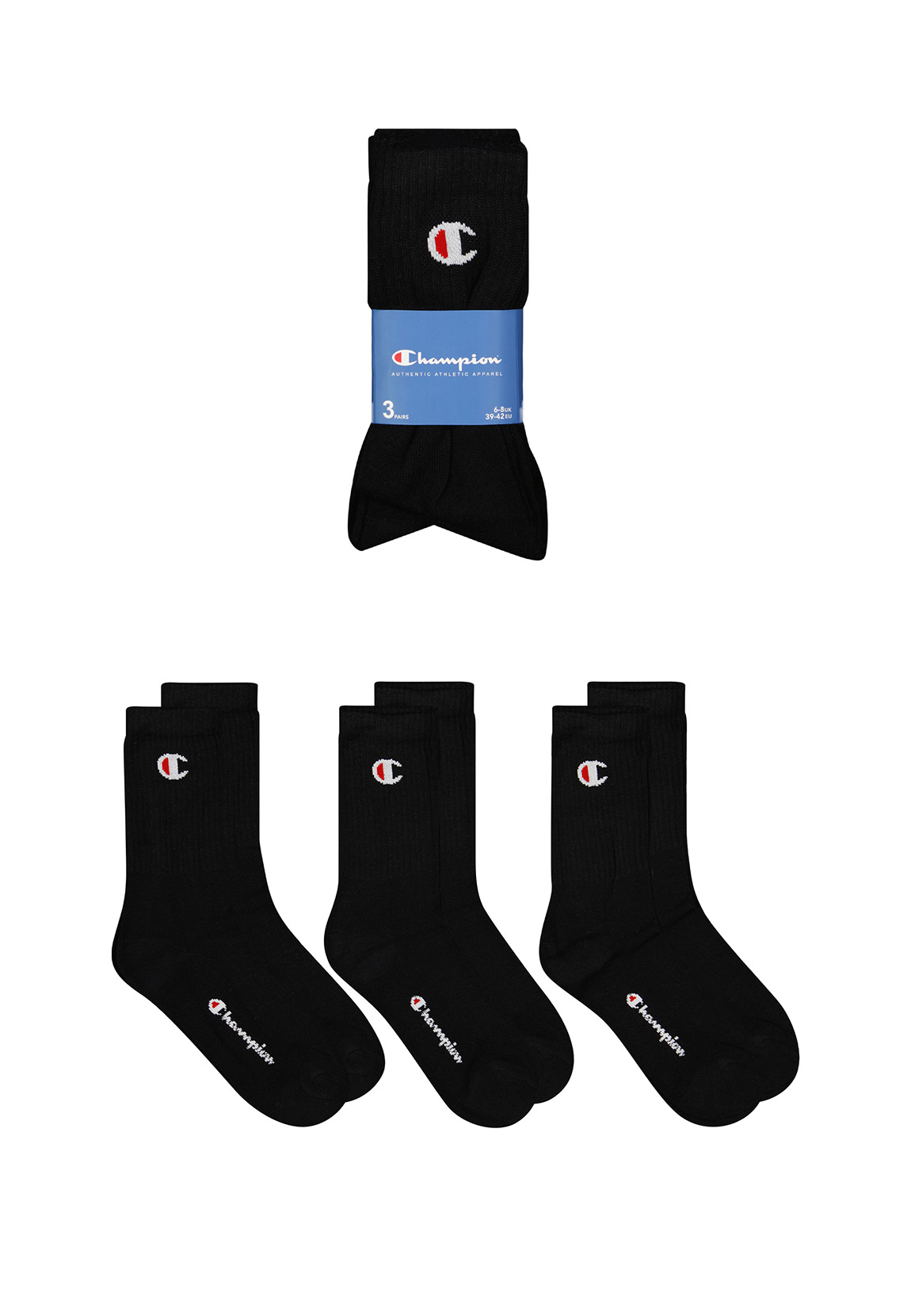Champion Socken 3-Pack U24558 KK001 NBK Schwarz günstig online kaufen