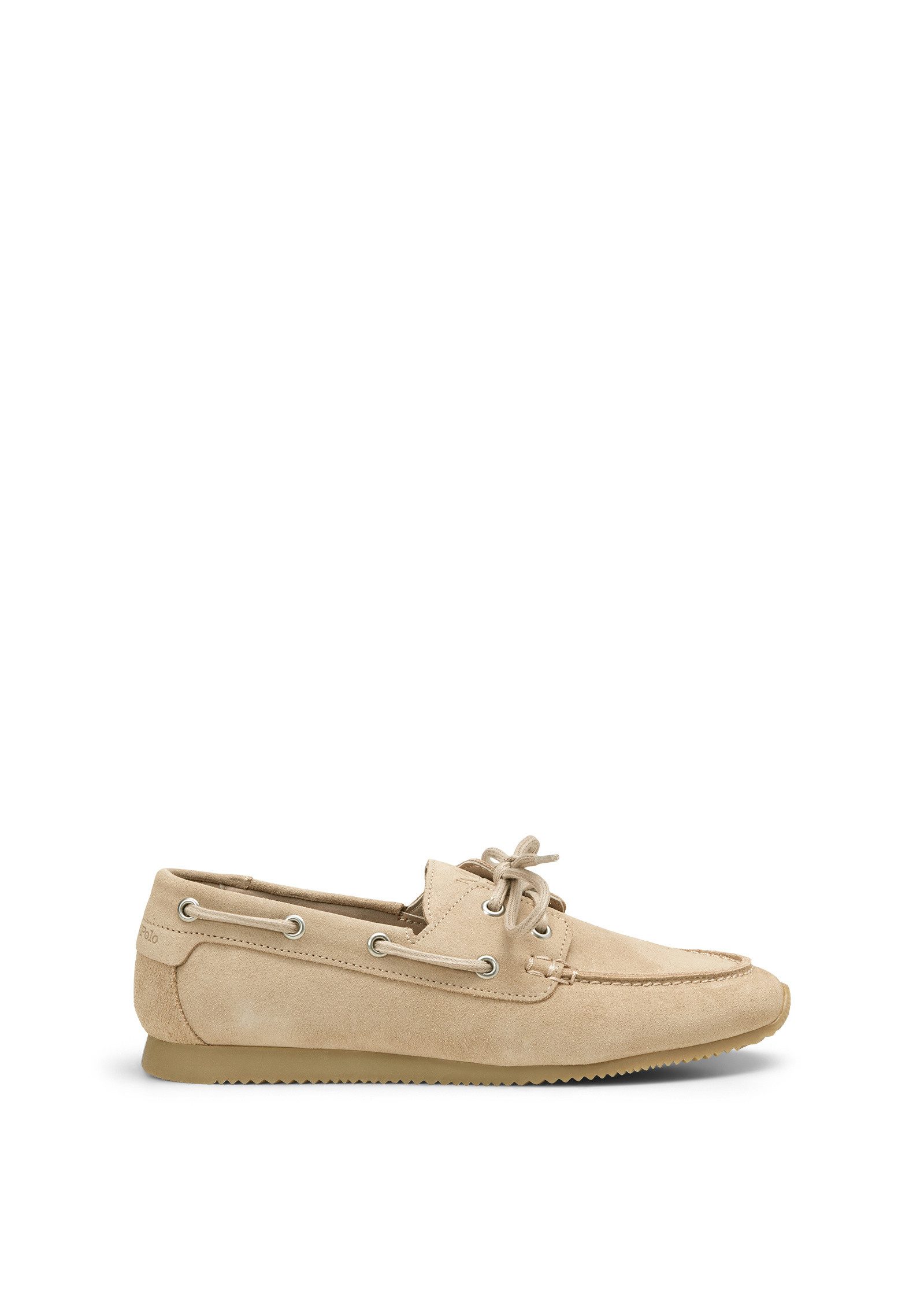 Marc O'Polo aus Velours-Rindleder Bootsschuh günstig online kaufen