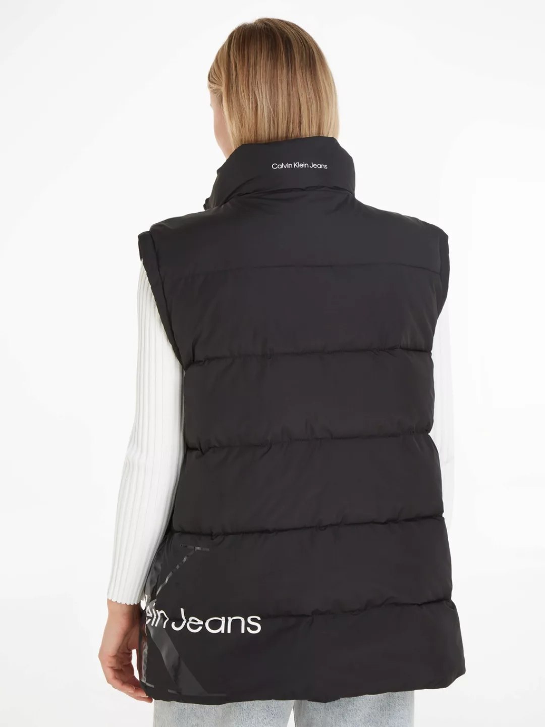 Calvin Klein Jeans Steppweste "BLOWN UP CK LONG VEST" günstig online kaufen