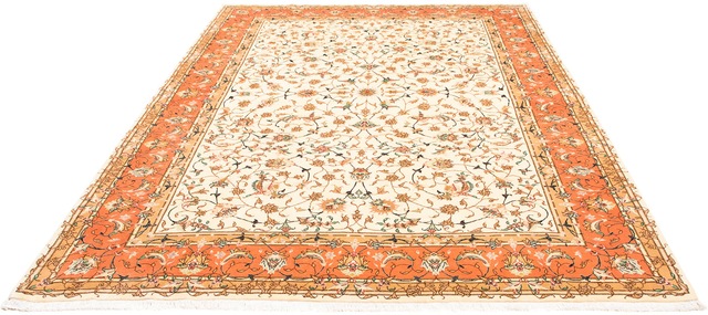 morgenland Orientteppich »Perser - Täbriz - Royal - 281 x 201 cm - beige«, günstig online kaufen
