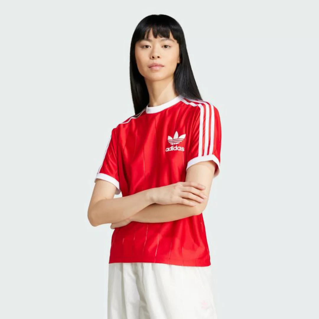 adidas Originals T-Shirt ADICOLOR 3-STREIFEN PINSTRIPE T-SHIRT günstig online kaufen