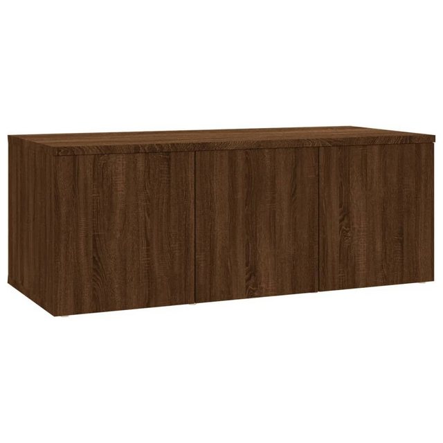 furnicato TV-Schrank Braun Eichen-Optik 80x34x30 cm Holzwerkstoff (1-St) günstig online kaufen