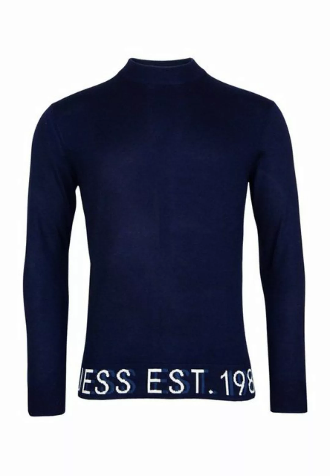 Guess Rollkragenpullover Rollkragenpullover ALF LS High Neck Logo (1-tlg) günstig online kaufen