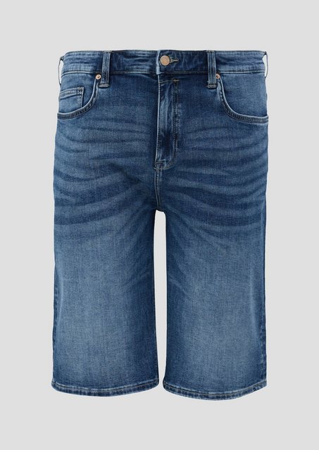 s.Oliver Stoffhose Jeans-Shorts / Relaxed Fit / High Rise / Straight Leg Wa günstig online kaufen