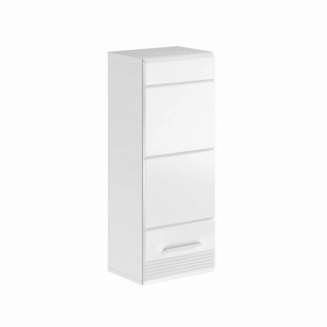 xonox.home Hängeschrank in Weiß Hochglanz - 30x77x23cm (BxHxT) günstig online kaufen