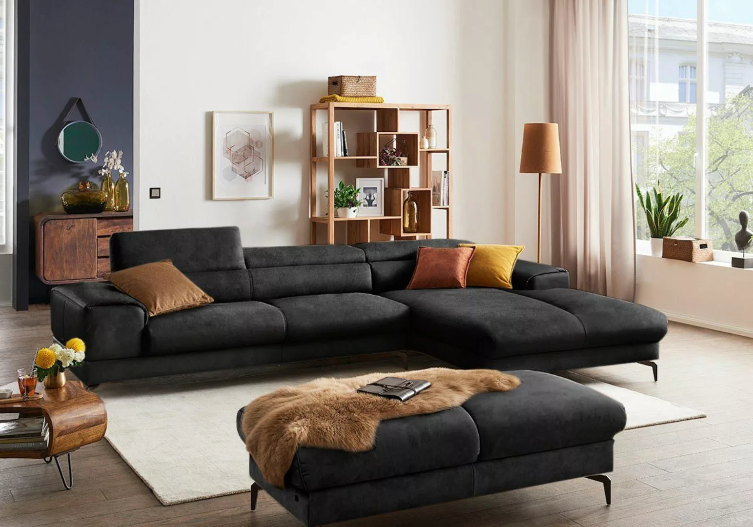 W.SCHILLIG Ecksofa "piedroo, Designsofa mit tollem Sitzkomfort, bequem und günstig online kaufen