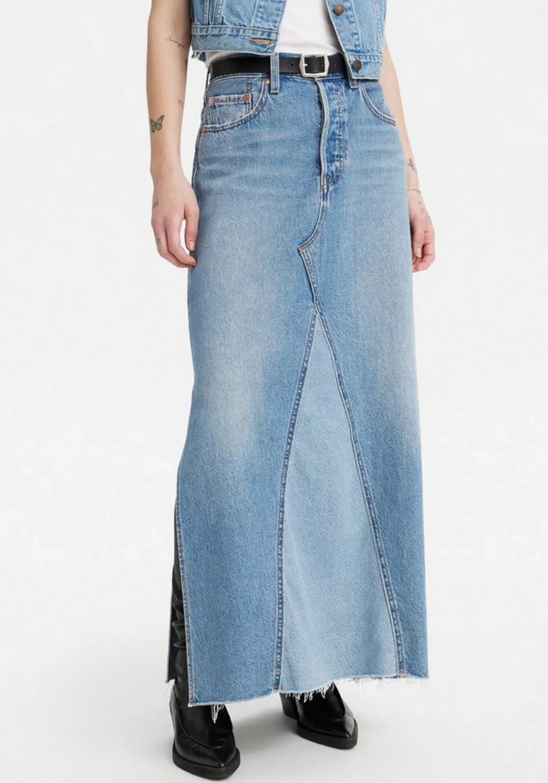 Levi's® Jeansrock ICONIC LONG SKIRT im Five-Pocket Style günstig online kaufen