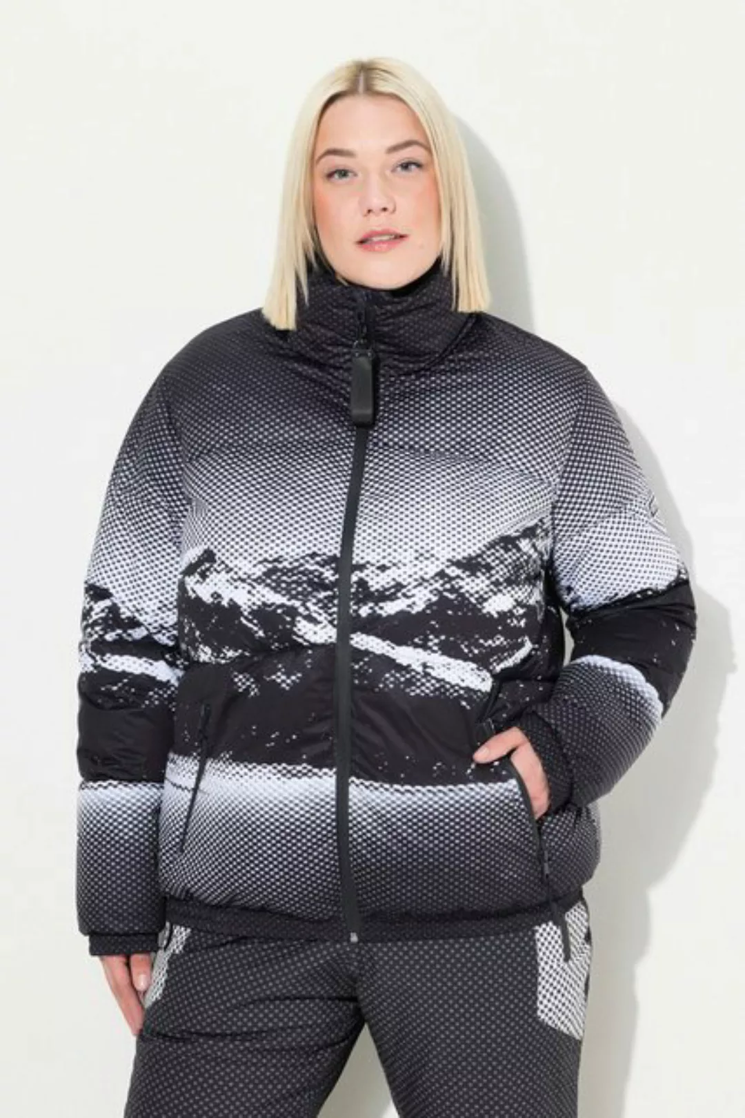 Ulla Popken Steppjacke HYPRAR Performance-Pufferjacke wasserdicht günstig online kaufen