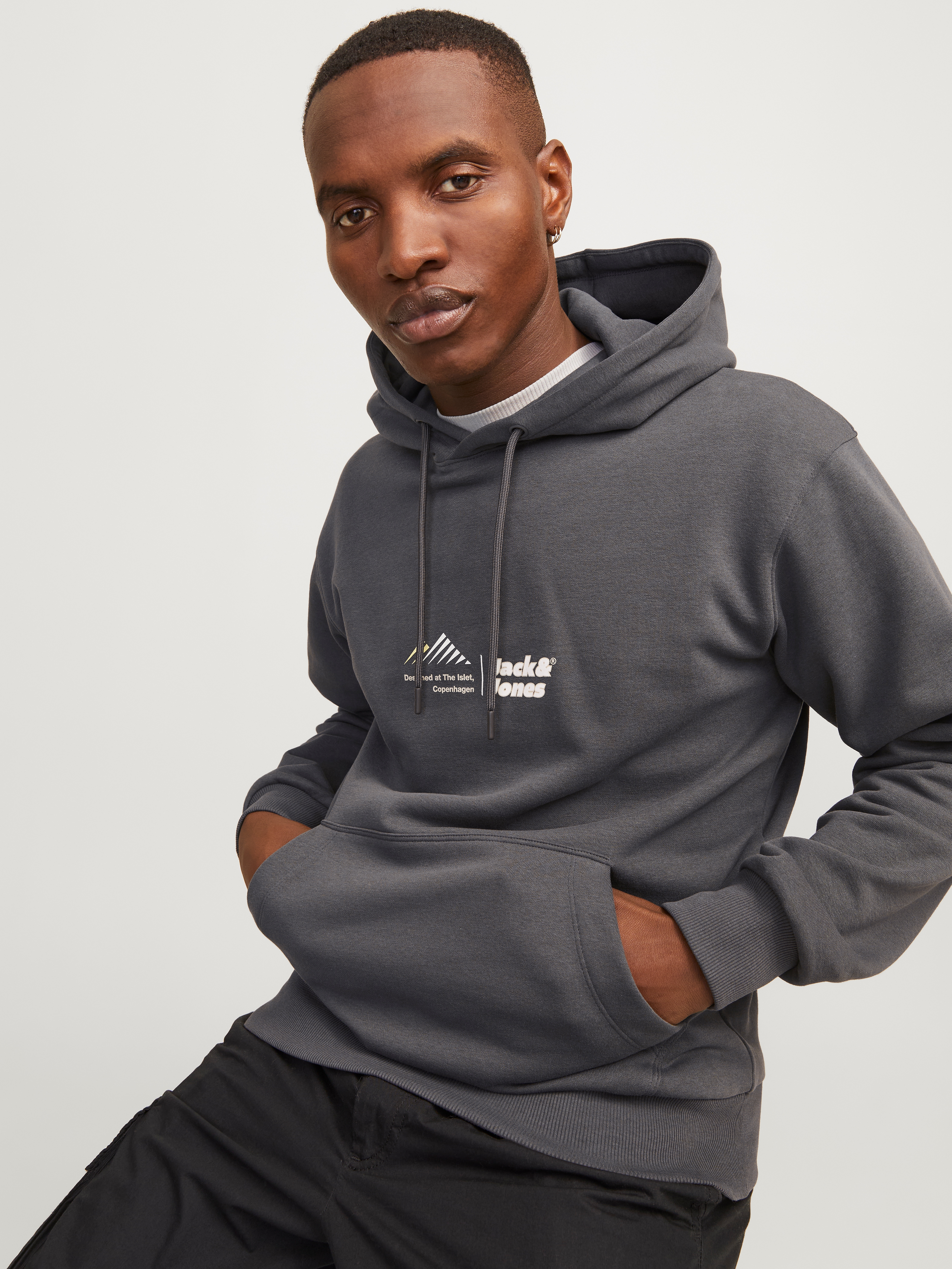 Jack & Jones Kapuzensweatshirt "JCOLIMA LOGO SWEAT HOOD BF" günstig online kaufen