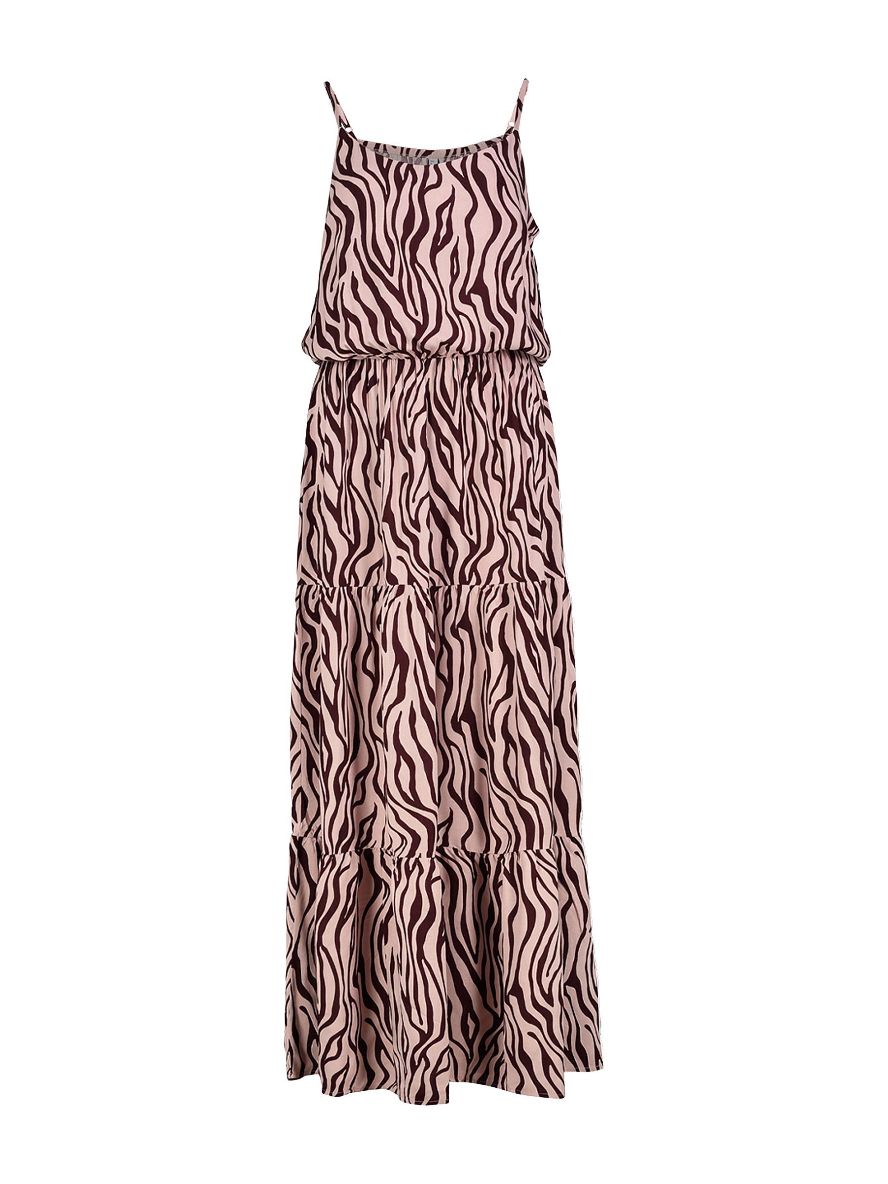 SUBLEVEL Shirtkleid DOB Maxi Volant-Design mit günstig online kaufen
