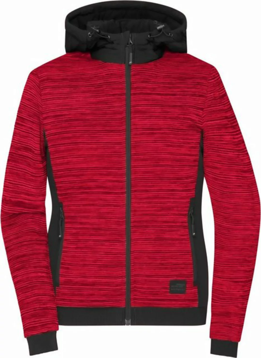 James & Nicholson Fleecejacke Damen Hybrid Strickfleece Jacke günstig online kaufen