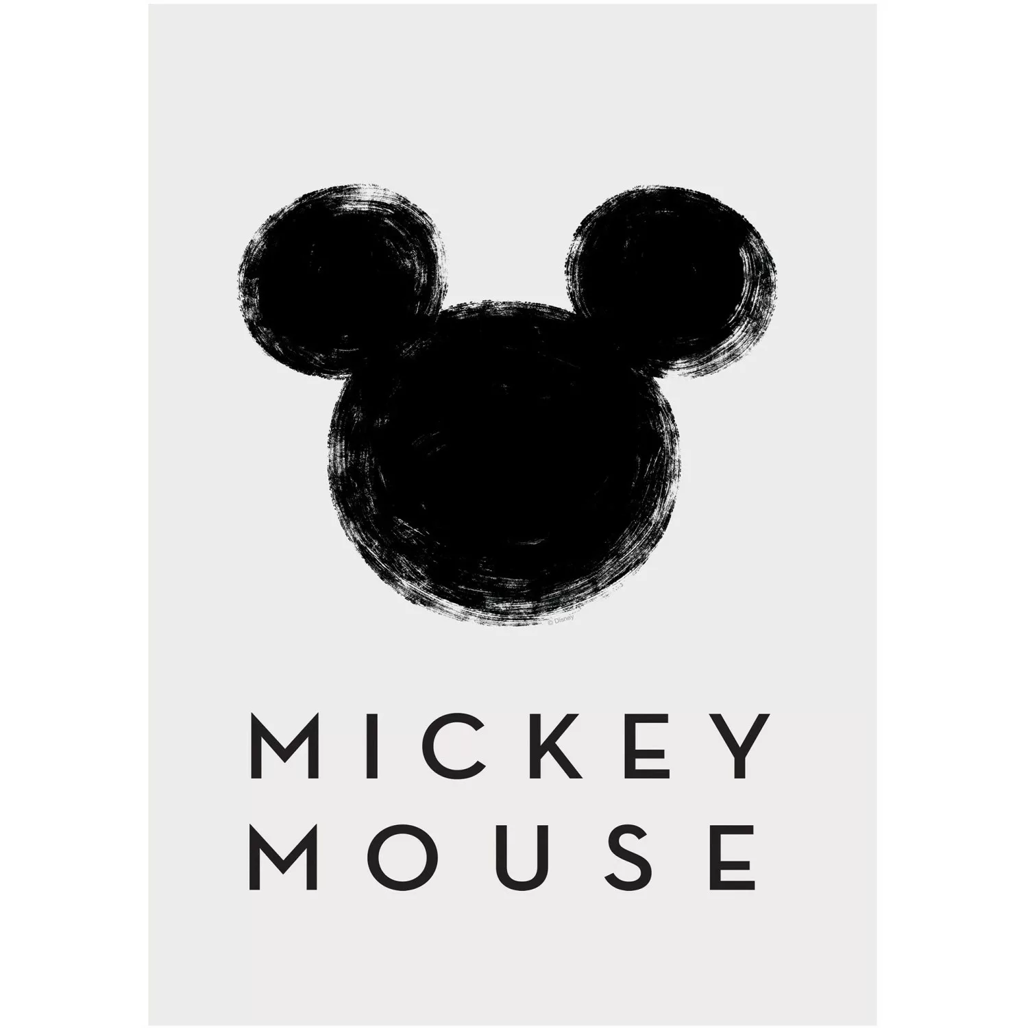 Komar Poster "Mickey Mouse Silhouette", Disney, (1 St.), Kinderzimmer, Schl günstig online kaufen