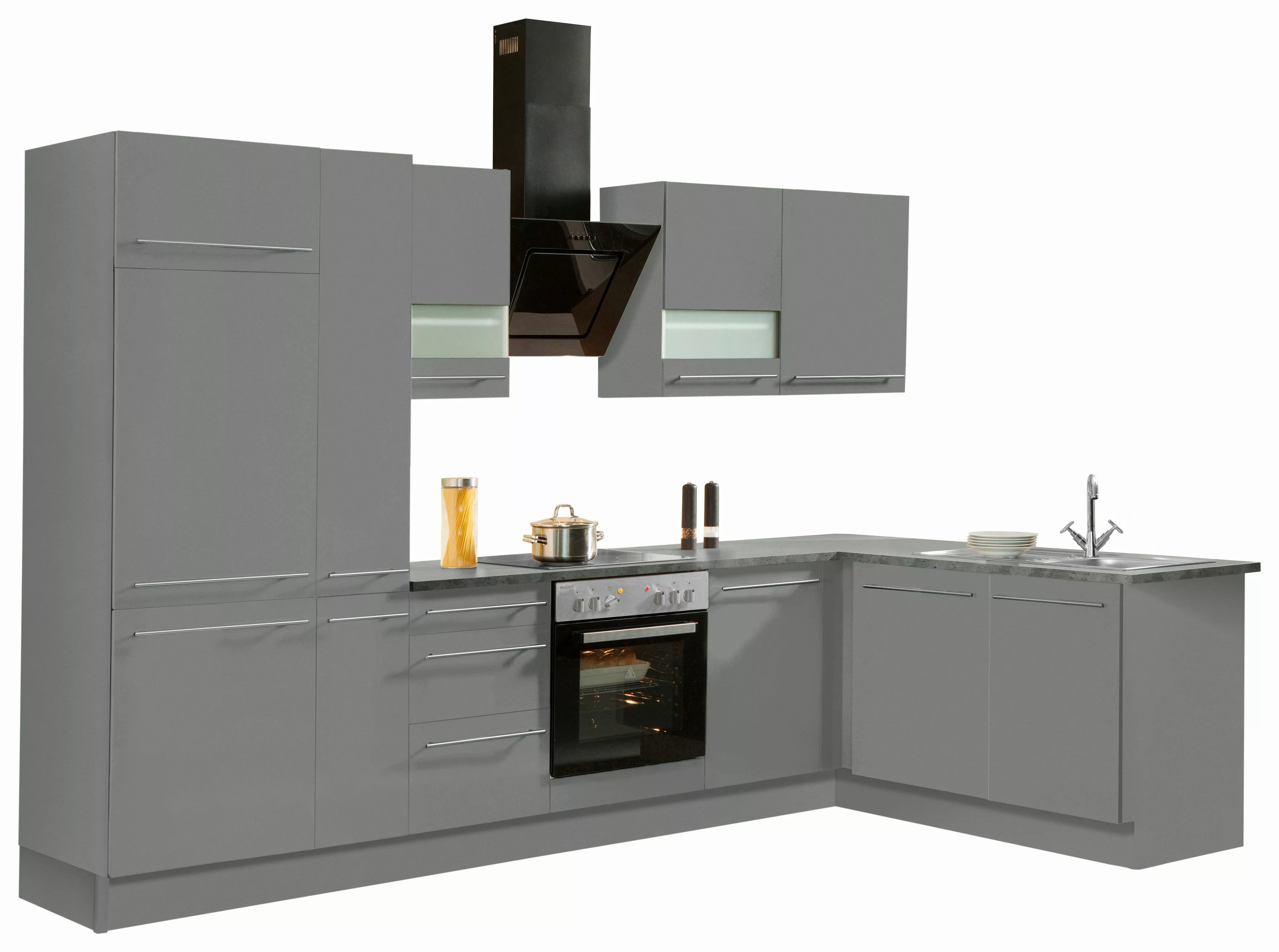 OPTIFIT Winkelküche "Bern", Stellbreite 315x175 cm,wahlweise mit E-Geräten, günstig online kaufen